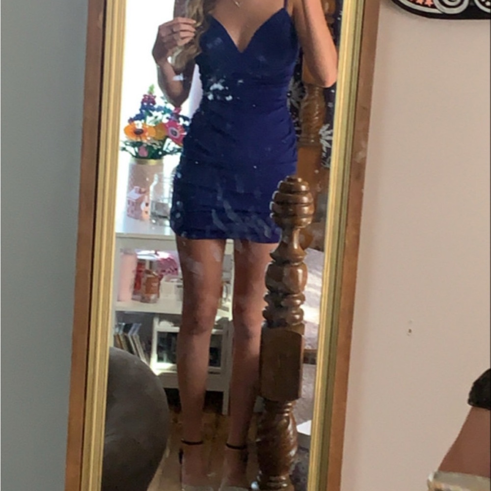 Elegant Blue Dress